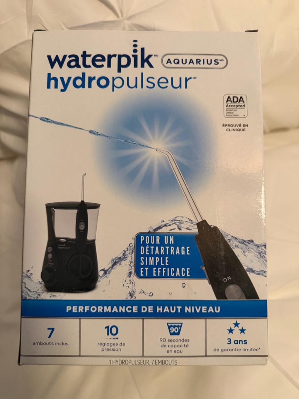 Waterpik Aquarius Water Flosser - Black - Picture 3 of 3